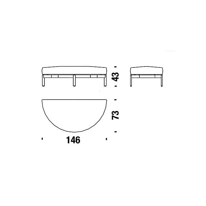 Пуф Moroso Freeflow - фото-4 | interior market