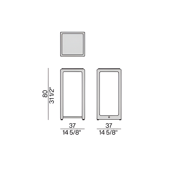Журнальный столик Porada EXEDRA - фото-5 | interior market