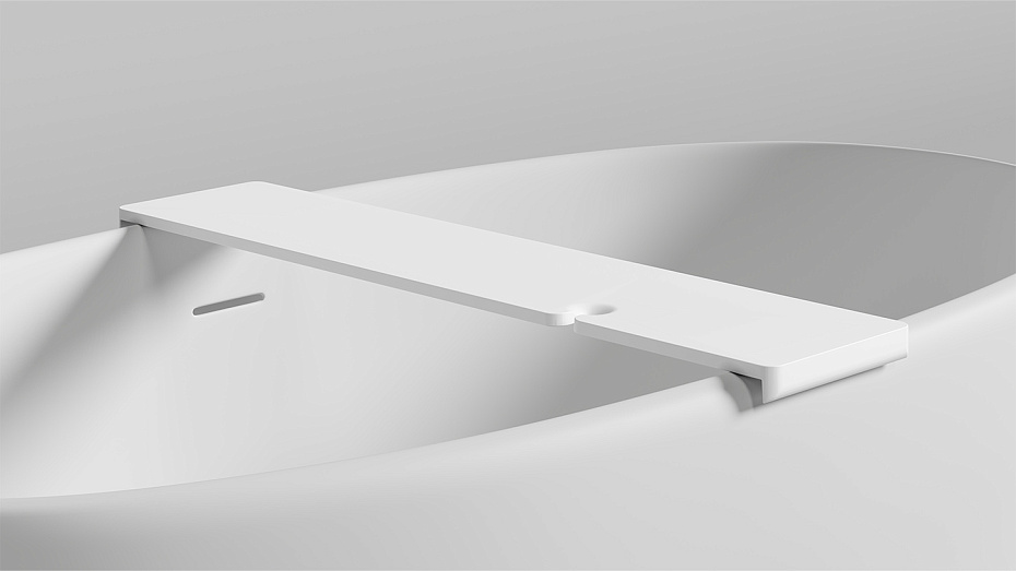 Полка для ванны матовая SALINI GABBIANO BASIC - фото-5 | interior market