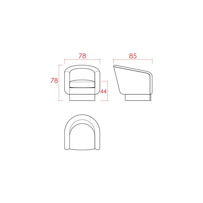 Кресло JNL Finibus - фото-3 | interior market