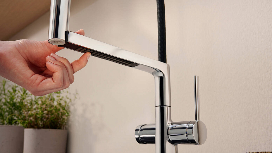 Смеситель для кухни HANSGROHE TALIS SELECT M54 PowderSpray - фото-3 | interior market
