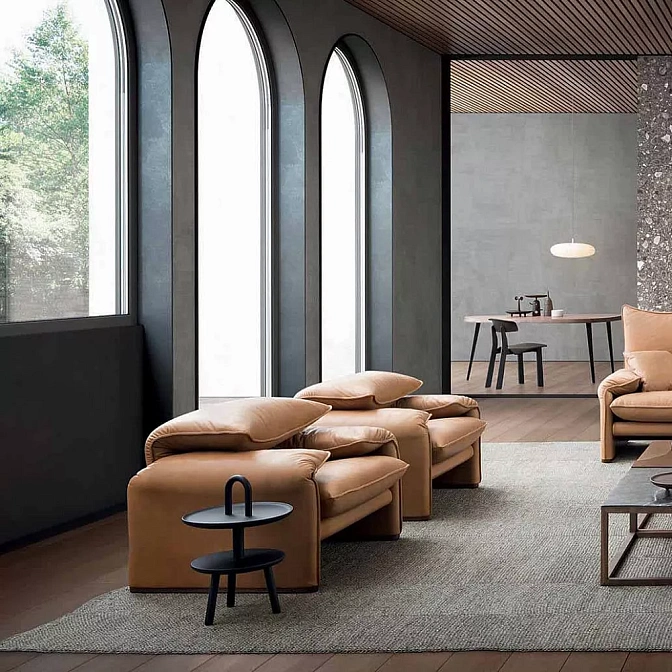 Кресло Cassina Maralunga - фото-3 | interior market