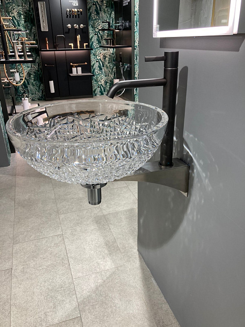 Раковина  Glass Design Ice round - фото-3 | interior market