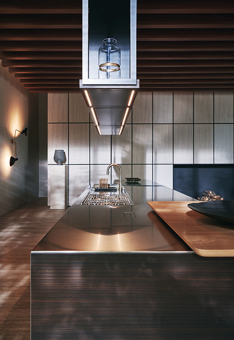 Кухня c островом Molteni Hi-Line 6 Frame Door - фото-11 | interior market