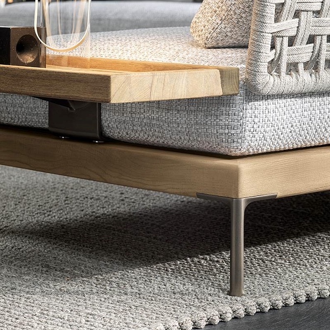 Диван для улицы Minotti Patio Teak - фото-2 | interior market