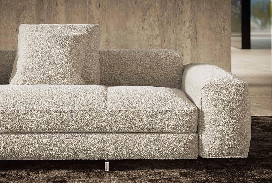 Модульный диван с пуфом Minotti Yves - фото-5 | interior market