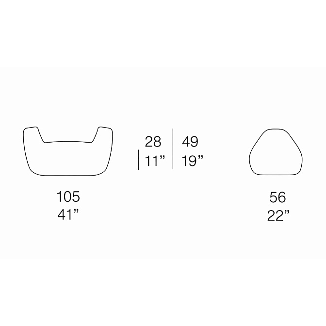 Детское кресло  Paola lenti BRUCO - фото-3 | interior market