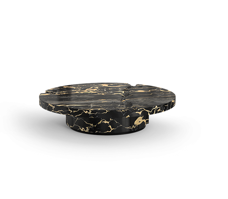Журнальный столик Boca do Lobo Empire Portoro Marble Center Table - фото-4 | interior market