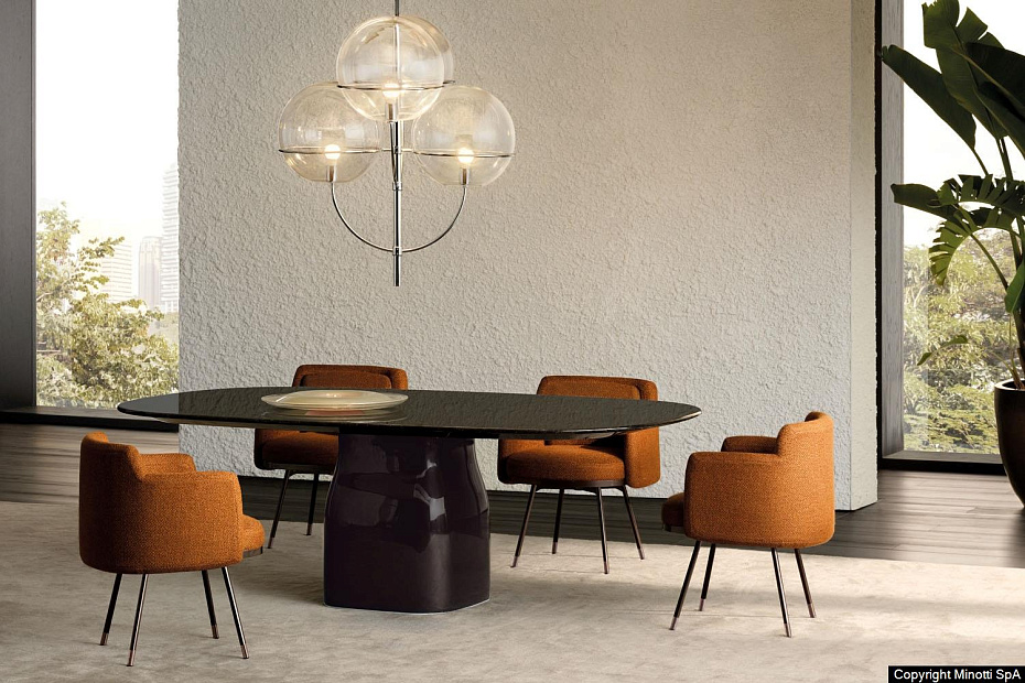 Обеденный стул Minotti TAPE - фото-3 | interior market