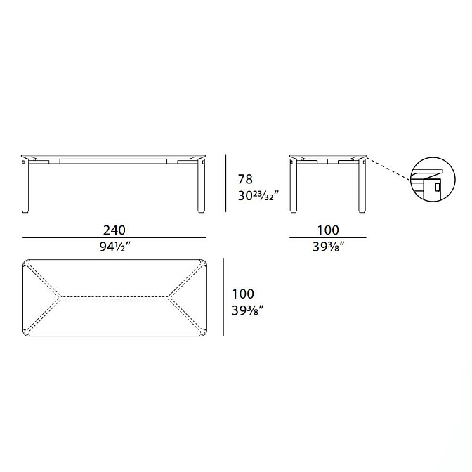 Обеденный стол Turri Zenit - фото-6 | interior market