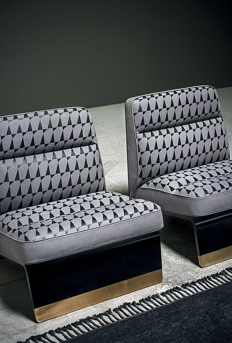Кресло Baxter Greta special edition printed - фото-2 | interior market