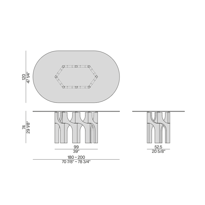 Обеденный стол Porada AUGUSTO - фото-5 | interior market