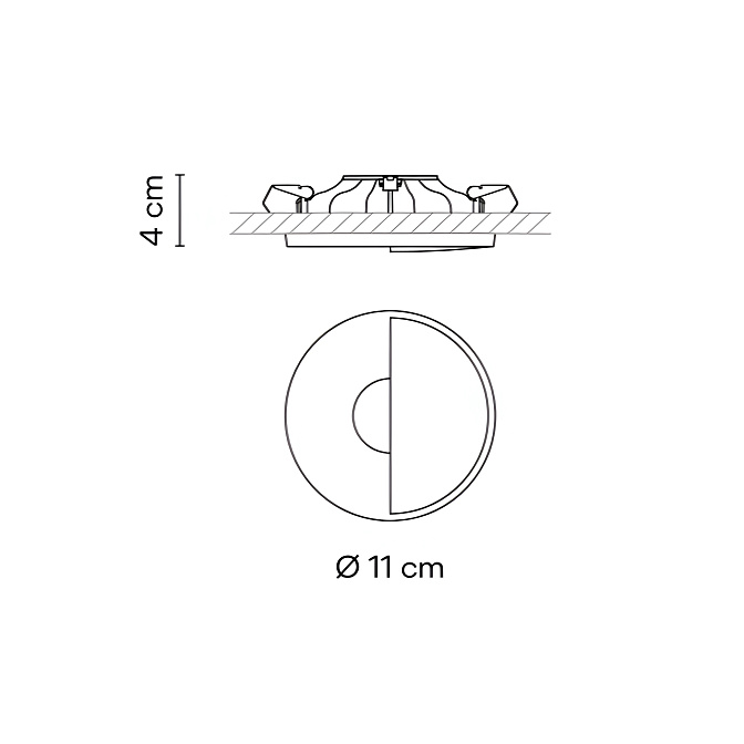 Потолочный светильник  Vibia Circle - фото-3 | interior market