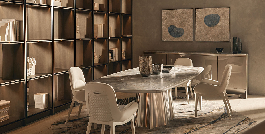 Обеденный стол Visionnaire By Ipe Cavalli Vortex - фото-5 | interior market