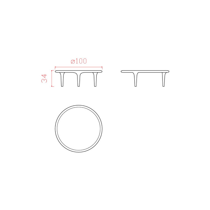 Кофейный столик JNL Triade - фото-3 | interior market