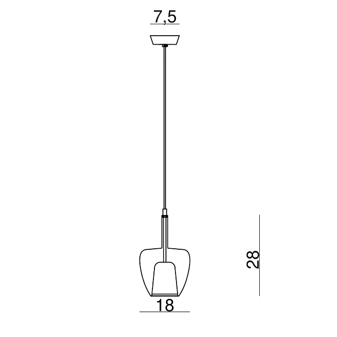 Потолочный светильник  CANGINI&TUCCI CLOS - фото-3 | interior market