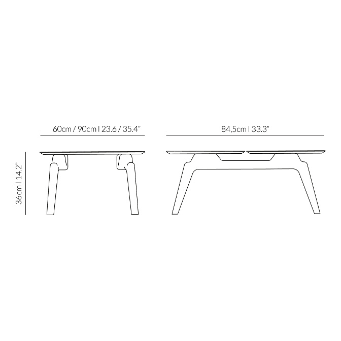 Журнальный столик NOMON Duo - фото-3 | interior market