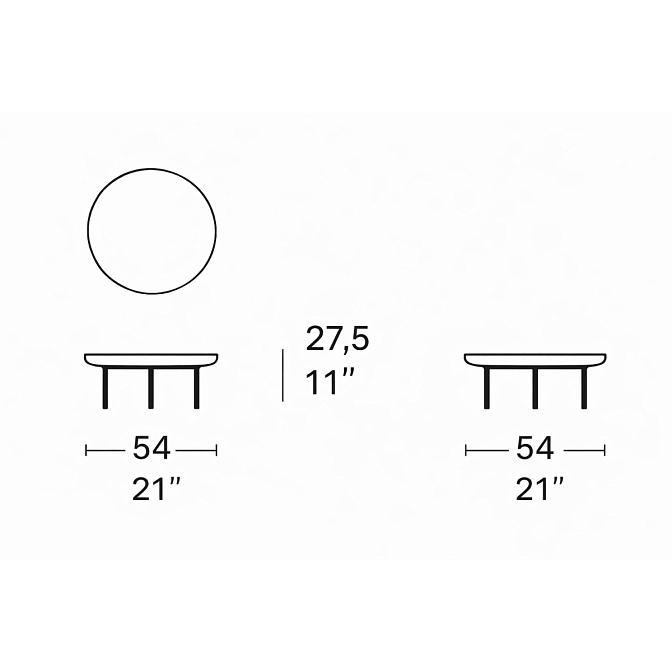 Журнальный столик Paola lenti Tajine - фото-4 | interior market