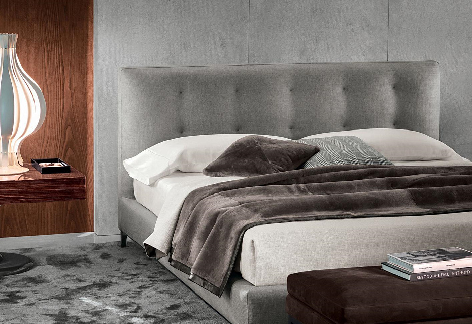 Кровать Minotti Andersen quilt letto - фото-3 | interior market