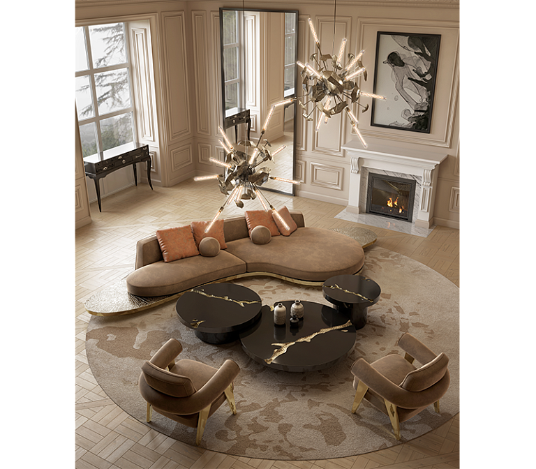 Журнальный столик Boca do Lobo Empire Black Center Table - фото-6 | interior market