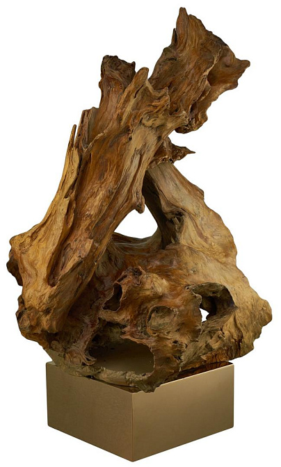 Декор, 62*62*102, wood, stainless steel - фото-1 | interior market