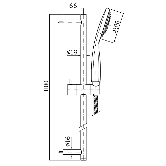 Душевая стойка Zucchetti Shower - фото-2 | interior market