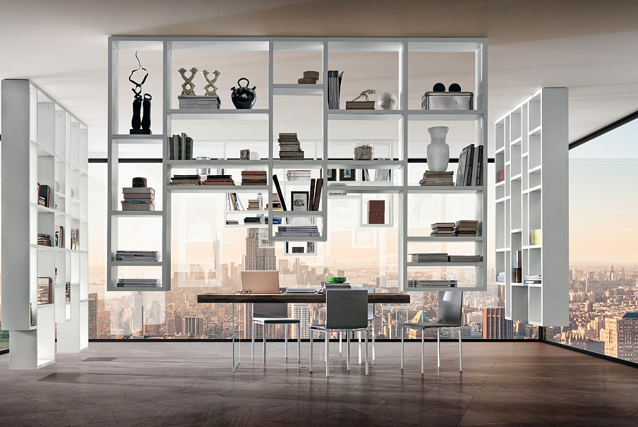 Модульный подвесной стеллаж Lago 30mm Weightless - фото-1 | interior market