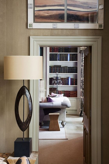 Настольная лампа Porta Romana SCULPTED MANHATTAN LAMP COPPER - фото-2 | interior market