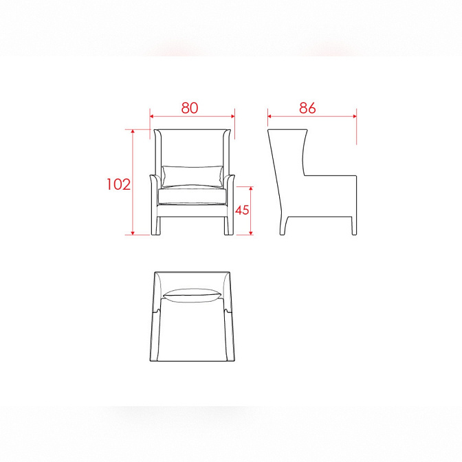 Кресло JNL La Bergère - фото-3 | interior market