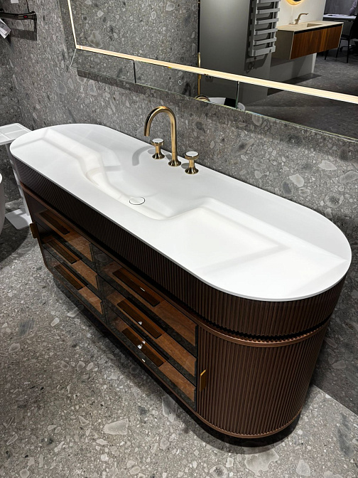 Комплект мебели с раковиной Moma Design ECLECTIC GLASS 2 - фото-2 | interior market