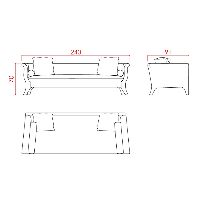 Диван JNL DESIREE - фото-4 | interior market