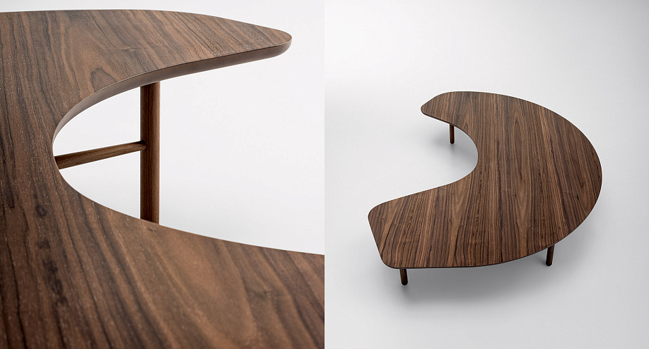 Журнальный столик Paola lenti Half Moon - фото-3 | interior market