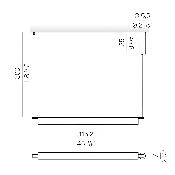 Потолочный светильник  Panzeri Ombra - фото-6 | interior market