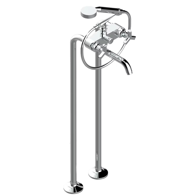 Смеситель напольный THG Les Ondes - фото-1 | interior market