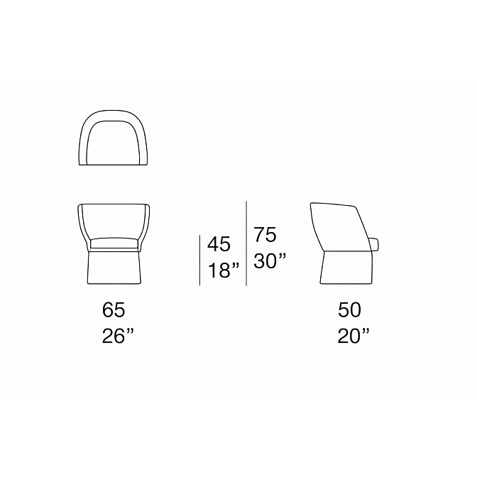 Стул для улицы Paola lenti Ami - фото-6 | interior market