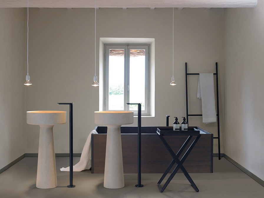 Столик для ванной со съемным подносом Agape X - фото-2 | interior market Столик для ванной со съемным подносом Agape X - фото-2 | interior market