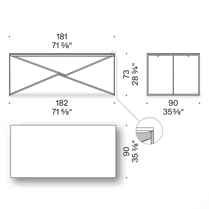 Стол De Padova T.T.A. Stone - фото-11 | interior market