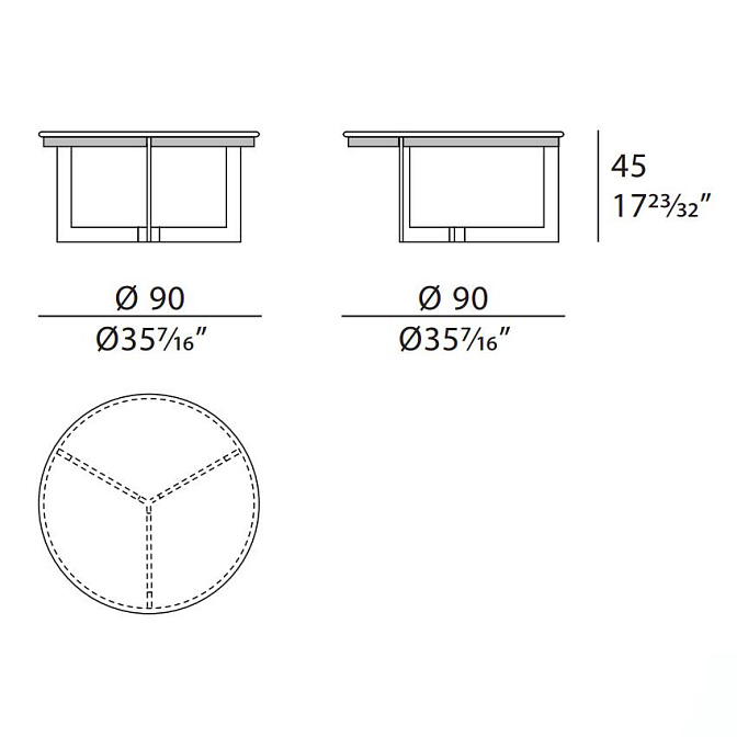 Журнальный столик Turri Joel - фото-4 | interior market