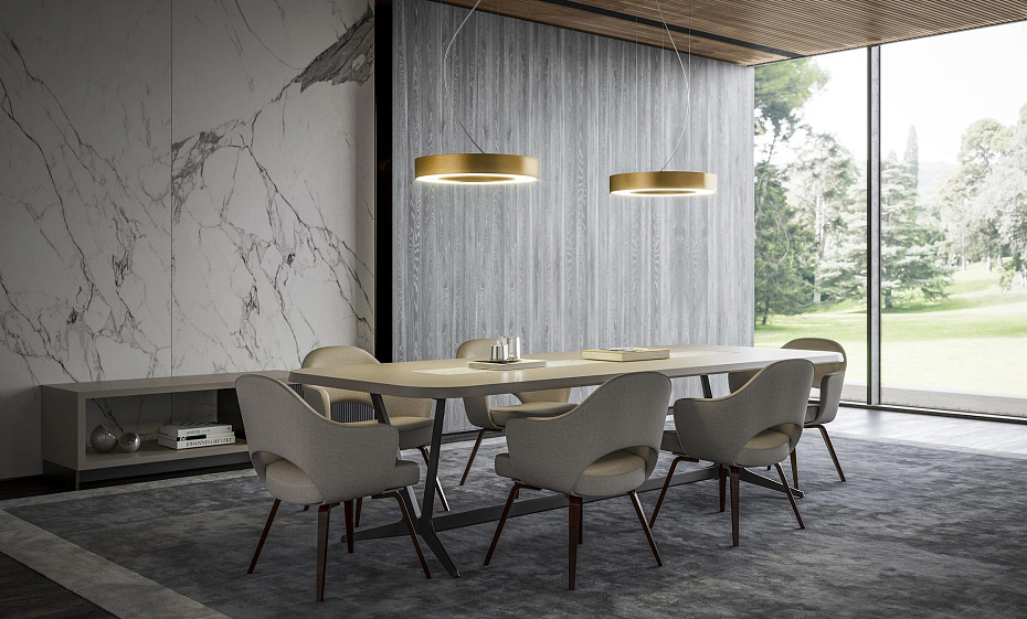 Потолочный светильник  Panzeri Silver Ring - фото-2 | interior market