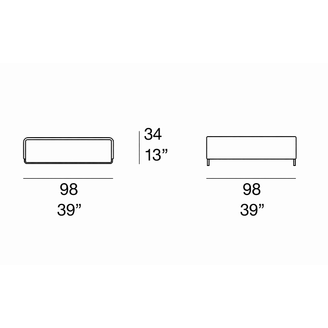 Пуф для улицы Paola lenti ISLAND - фото-4 | interior market