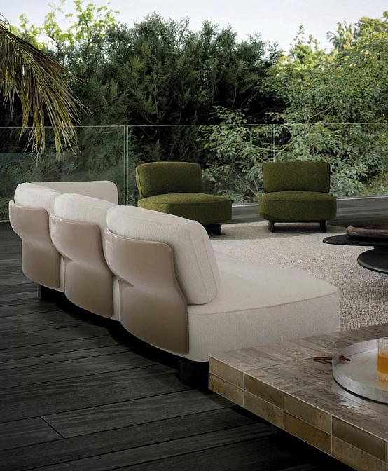 Кресло для улицы Minotti Saki Outdoor - фото-4 | interior market