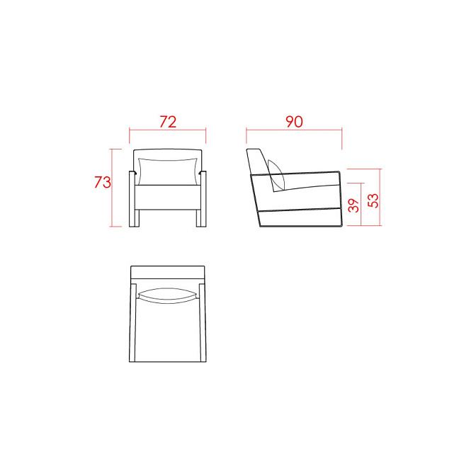 Кресло JNL Viktor - фото-3 | interior market