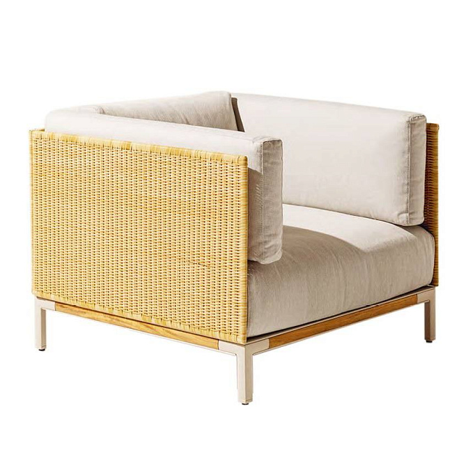 Кресло для улицы Ethimo Baia Natural - фото-1 | interior market