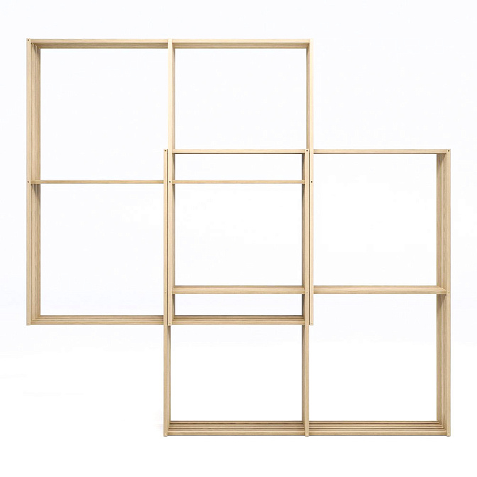 Книжный шкаф WeWood X2 bookshelf - фото-1 | interior market