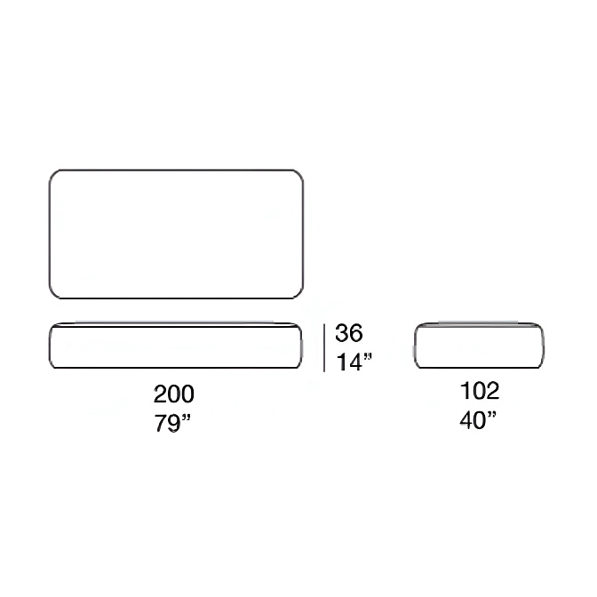 Уличный шезлонг Paola lenti Float - фото-4 | interior market