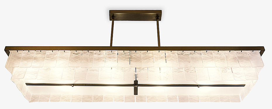 Потолочный светильник  Bella Figura SAVILE ROW RECTANGULAR CHANDELIER - фото-2 | interior market