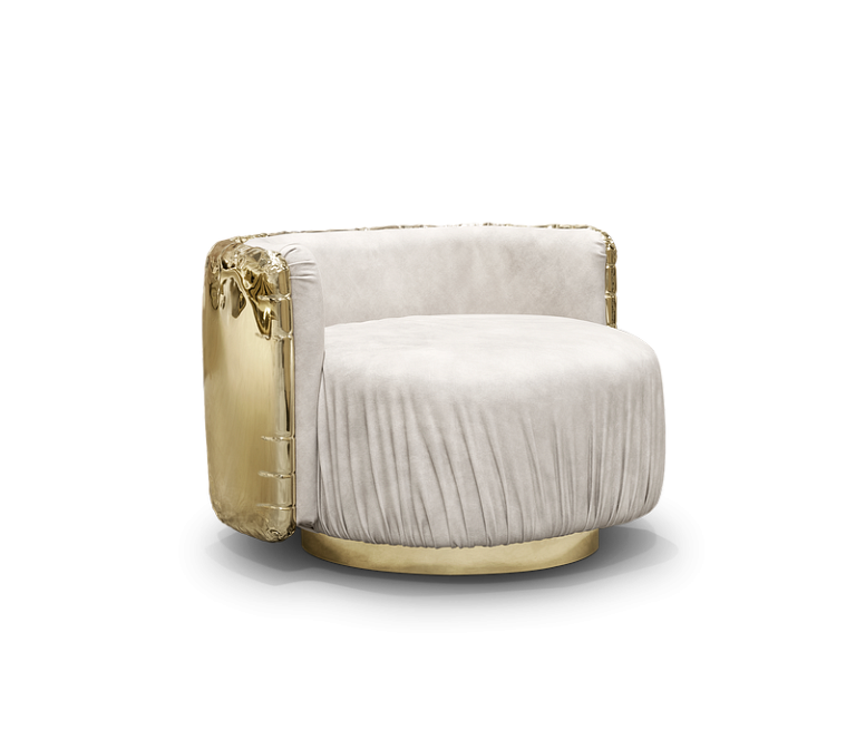 Кресло Boca do Lobo Imperfectio Round Armchair - фото-3 | interior market