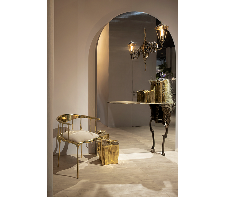 Консоль  Boca do Lobo Lumiere Patina Console - фото-9 | interior market
