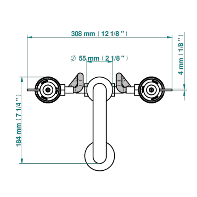 Смеситель для раковины THG ZOOM.7 - фото-4 | interior market