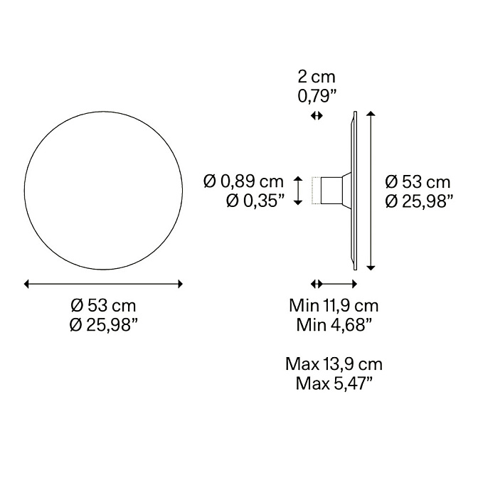 Бра Lodes (Studio Italia Design) Mega round small - фото-4 | interior market